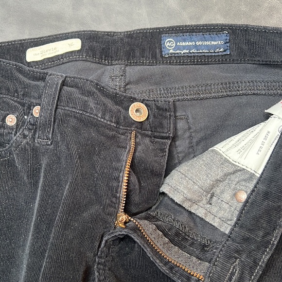 Adriano Goldschmied Black Corduroy Pant - Picture 3 of 6